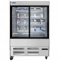 Vitrine pour libre service de 480 litres avec 2 portes coulissantes