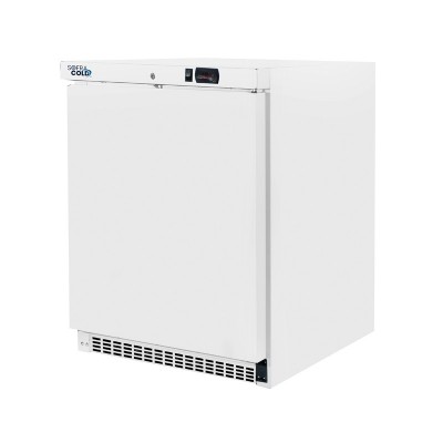 SOFRACOLD - Armoire réfrigérée positive 200 L laquée blanche avec porte pleine