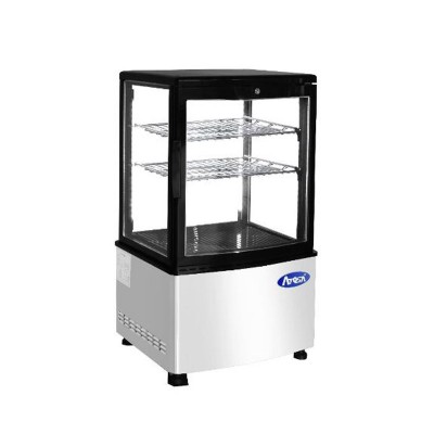 Vitrine réfrigérée à pâtisserie vitrée 3 étages 58 L - ATOSA