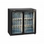 GAMKO - Arrière bar réfrigéré 2 portes coulissantes vitrées 250 L modèle haut