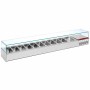 DIAMOND - Meuble pizza 3 portes + 3 tiroirs, structure 11 GN1/3 + GN1/9