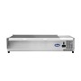Vitrine à ingrédients 6 bacs GN 1/3 couvercle inox 1500 mm - ATOSA