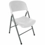 BOLERO - Chaises pliantes blanches et grises