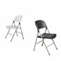 BOLERO - Chaises pliantes noires et grises