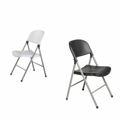 BOLERO - Chaises pliantes noires et grises