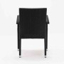 BOLERO - Fauteuils en rotin PE anthracite