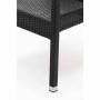 BOLERO - Fauteuils en rotin PE anthracite