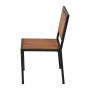 BOLERO - Chaises en acier et acacia (lot de 4)