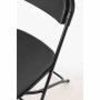 BOLERO - Chaises pliantes noires