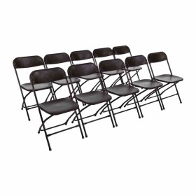 BOLERO - Chaises pliantes noires