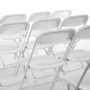 BOLERO - Chaises pliantes blanches