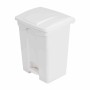 JANTEX - Poubelle de cuisine à pédale blanche 65L