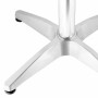 BOLERO - Table carrée en frêne 700mm