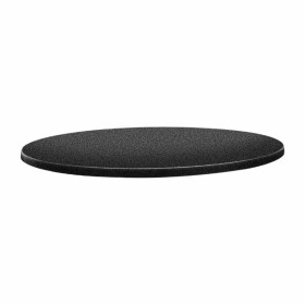 TOPALIT - Plateau de table rond Classic Line 70cm anthracite