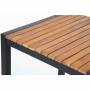 BOLERO - Mange-debout carré en acier et acacia 60 cm