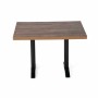 BOLERO - Plateau de table rectangulaire pré-percé urban foncé 700mm