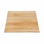 BOLERO - Plateau de table carré pré-percé coloris bois naturel 700mm