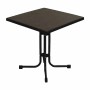 SERIAPRO - Table de patio pliante Limburg Pizarra 70 x 70 cm