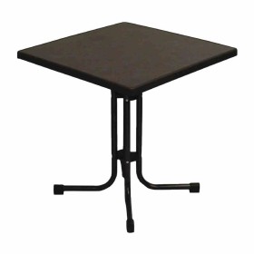 SERIAPRO - Table de patio pliante Limburg Pizarra 70 x 70 cm