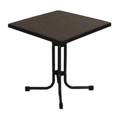 SERIAPRO - Table de patio pliante Limburg Pizarra 70 x 70 cm