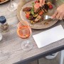SERIAPRO - Table de patio pliante Limburg Vintage 70 x 70 cm