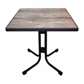 SERIAPRO - Table de patio pliante Limburg Vintage 70 x 70 cm