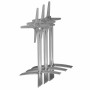 BOLERO - Pied de table à plateau basculant aluminium