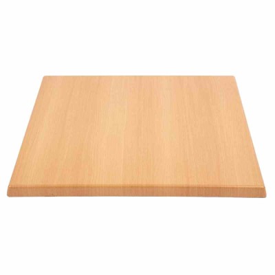 BOLERO - Plateau de table carré effet hêtre 600mm