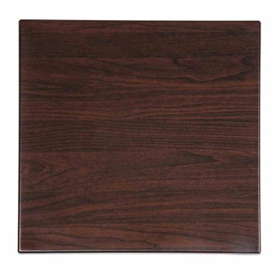BOLERO - Plateau de table carré marron foncé 600mm