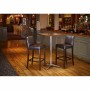 BOLERO - Plateau de table carré marron foncé 700mm