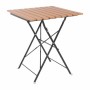 BOLERO - Table bistro carrée en imitation bois 600mm