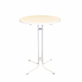 SERIAPRO - Mange-debout Limburg blanc 80 cm