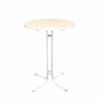 SERIAPRO - Mange-debout Limburg blanc 80 cm