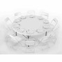 BOLERO - Table ronde pliante par le centre 1,8m