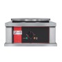 SOFRACA - Crêpière électrique carrée professionnelle à usage intensif - Diamètre 40 cm
