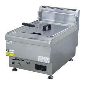 Friteuse pro tout inox, à poser - gaz - 10 L - SERIAPRO