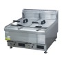 Friteuse tout inox, à poser - gaz - 2 x 10 L - SERIAPRO