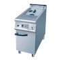 Friteuse professionnelle gaz sur coffre, 1 cuve 21 L - SERIAPRO