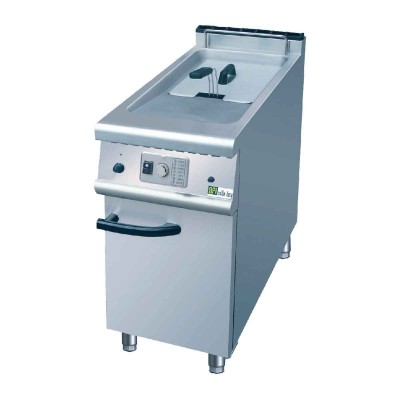 Friteuse professionnelle gaz sur coffre, 1 cuve 21 L - SERIAPRO