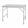 VOGUE - Table pliante inox 1200mm