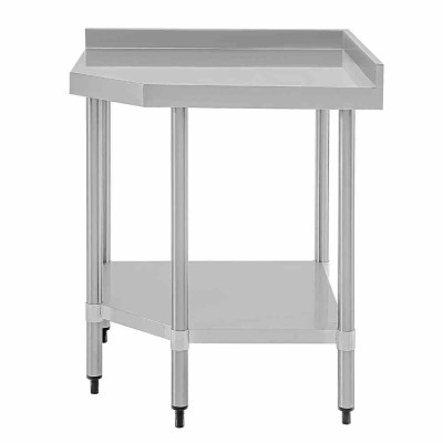 VOGUE - Table d'angle inox 600mm