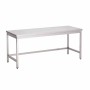 GASTRO M - Table inox sans étagère basse 1200 x 700 x 850mm