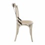 BOLERO - Chaises en chêne avec dossier croisé sable (lot de 2)