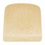 BOLERO - Chaises avec assise et dossier en bois Cantina galvanisées (lot de 4)