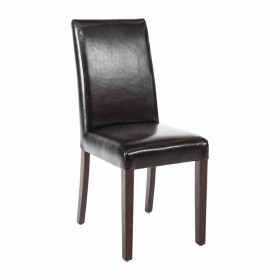 BOLERO - Chaises en simili cuir noires