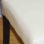 BOLERO - Chaises en simili cuir crème