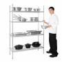 VOGUE - Etagère modulaire 4 niveaux 1220x457mm 