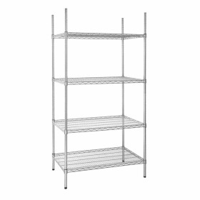 VOGUE - Étagère en kit 4 niveaux 915 x 610mm