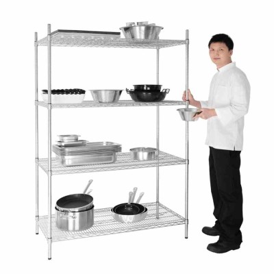 VOGUE - Étagère en kit 4 niveaux 1220 x 610mm