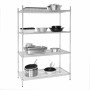 VOGUE - Étagère en kit 4 niveaux 1220 x 610mm